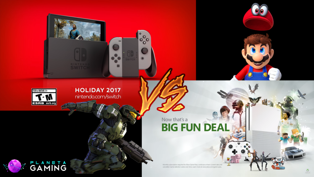 Nintendo Vs Xbox Gaming