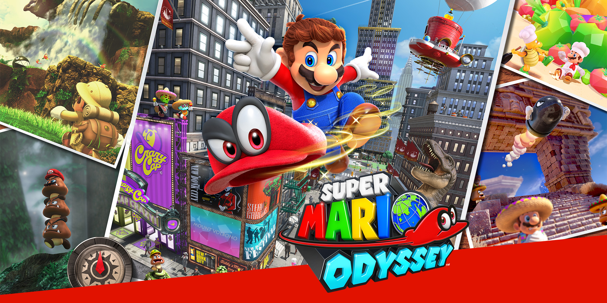 Anuncian bundle de Nintendo Switch con Super Mario Odyssey