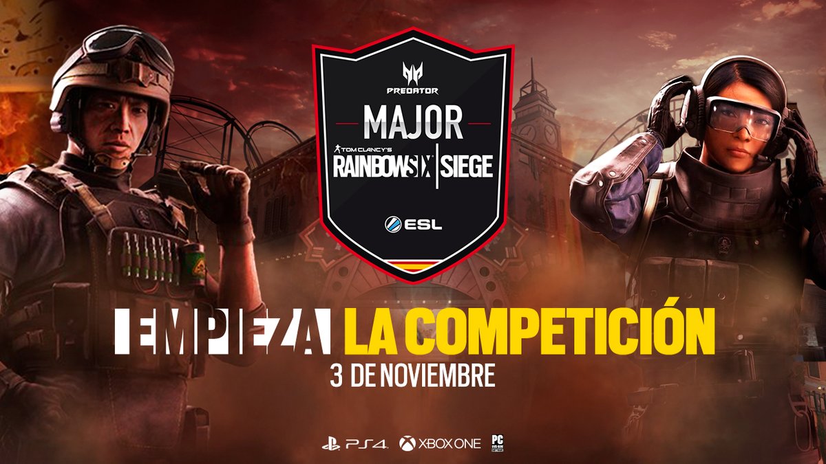 Liga Predator de Rainbow Six Siege