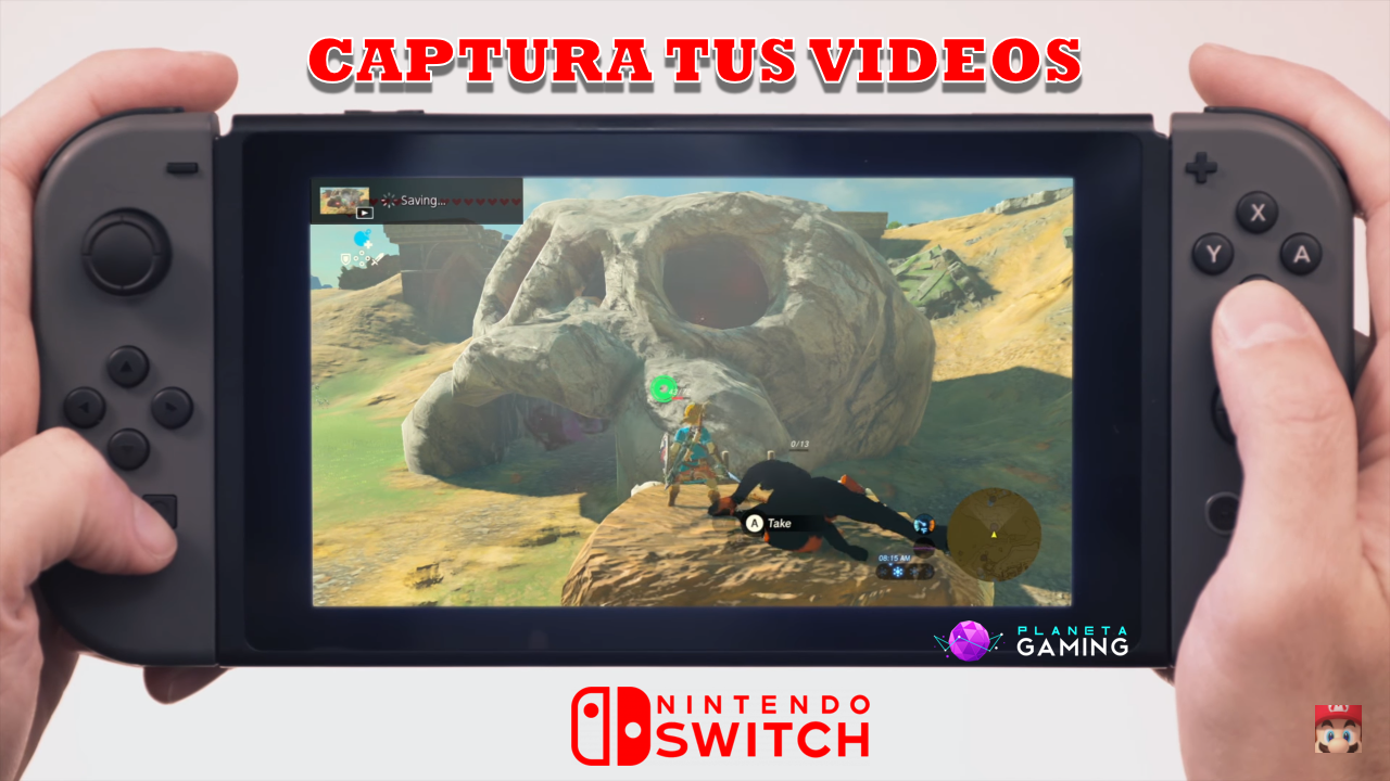 Ya es posible grabar videos con Nintendo Switch