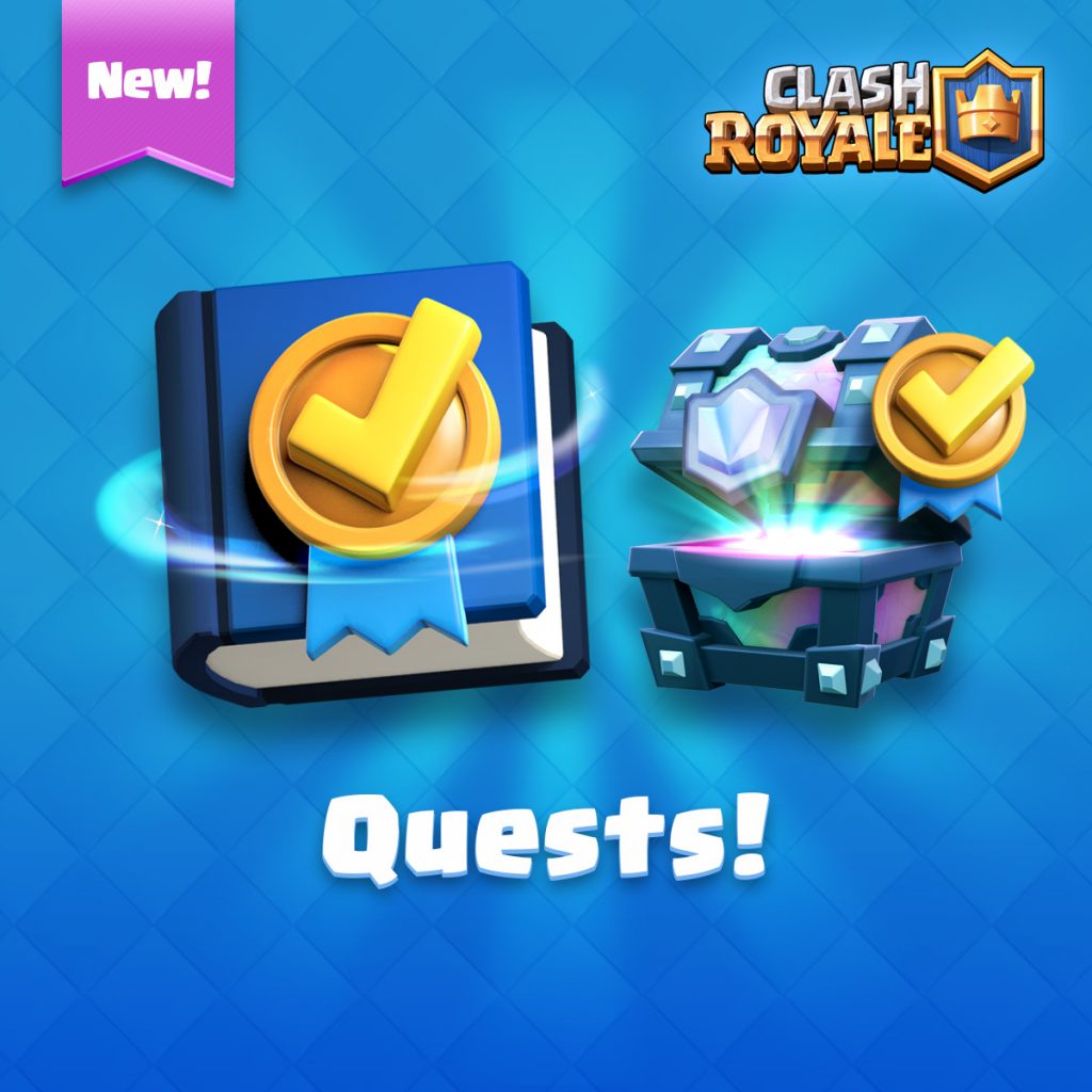 Clash Royale presenta las Quests Gaming