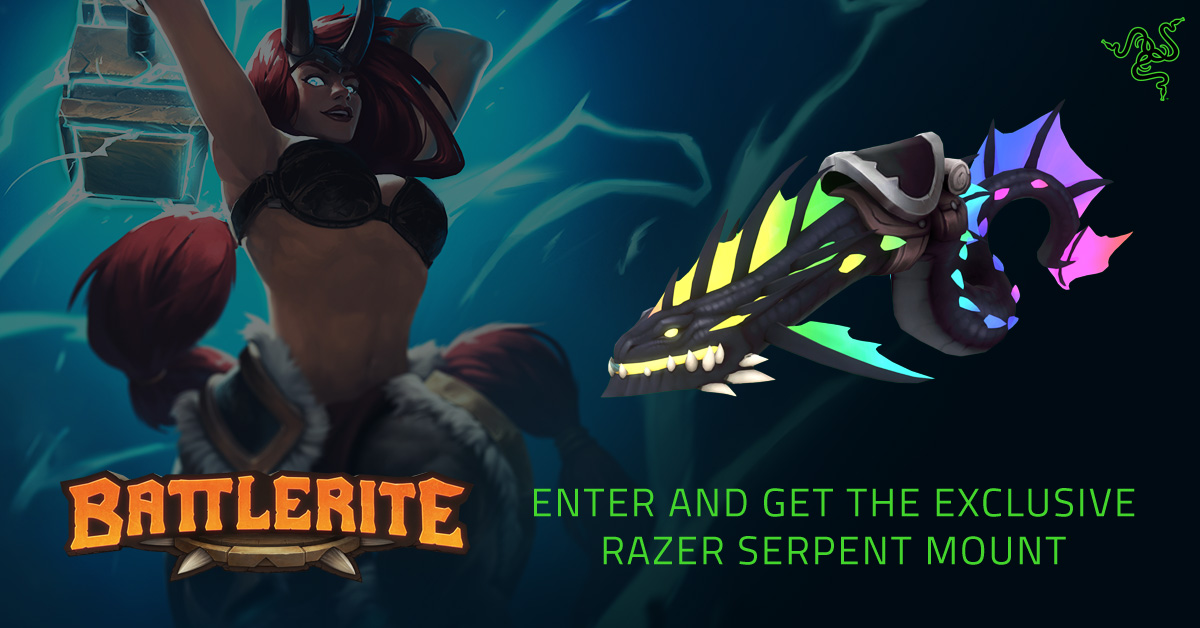 Montura de Serpiente GRATIS para Battlerite