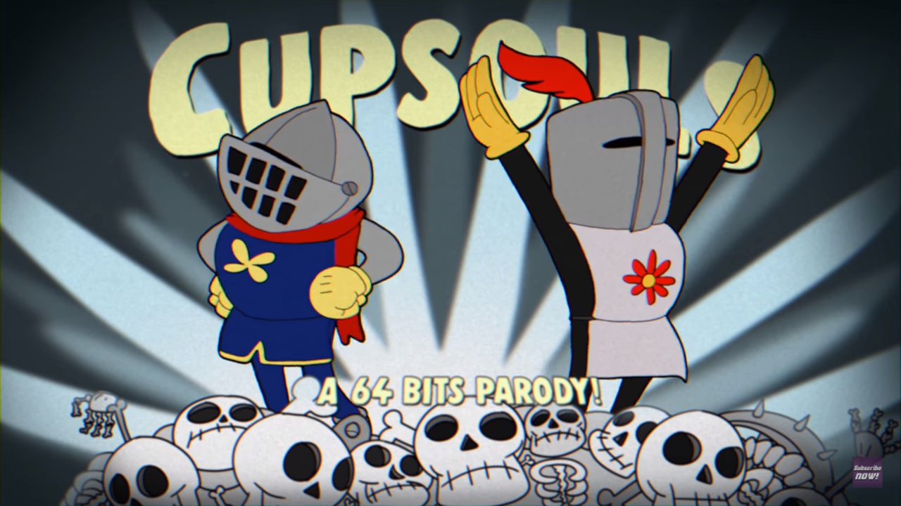 Cupsoul, el crossover de Cuphead y Dark Souls