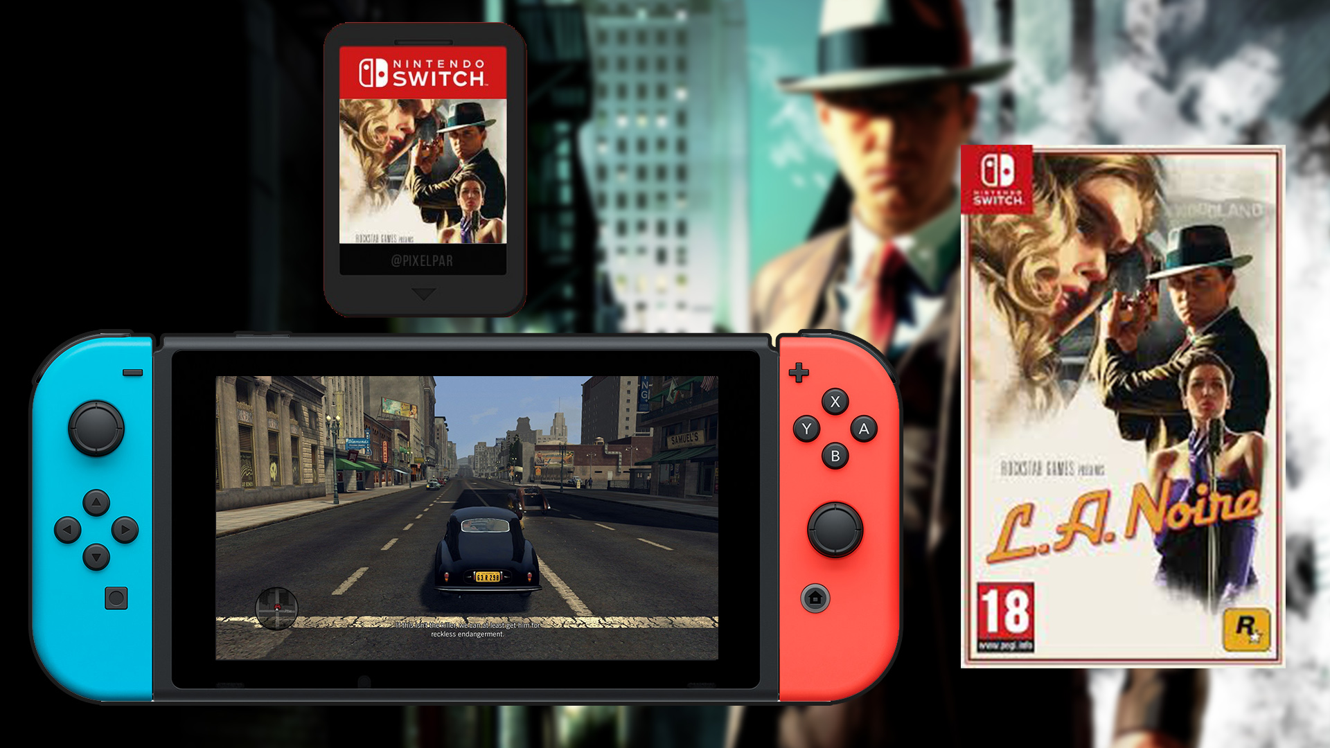 2 nuevos videos del modo portátil de L.A Noire para Nintendo Switch