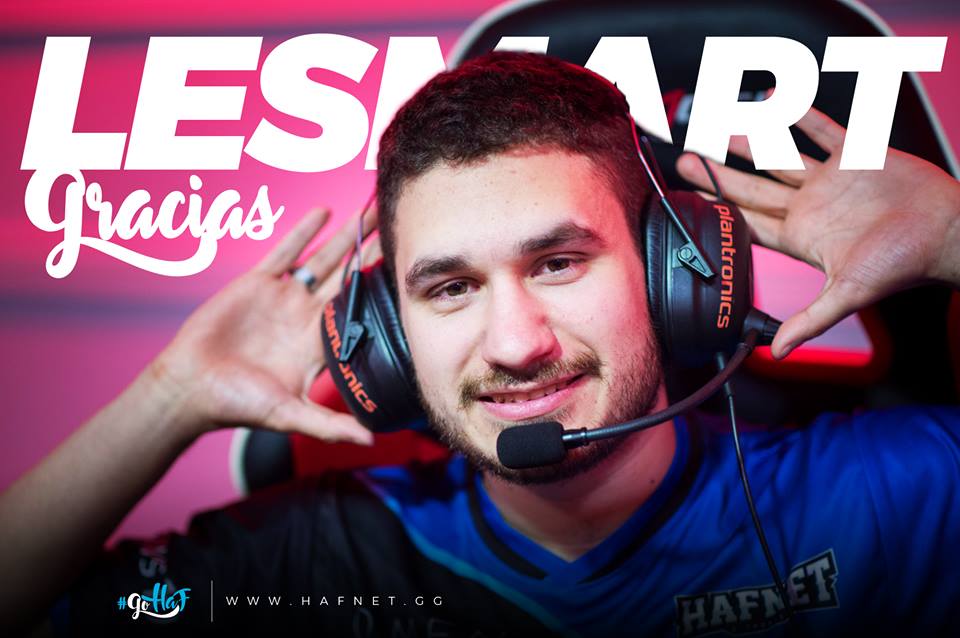 Lesmart fuera de Hafnet E-Sports