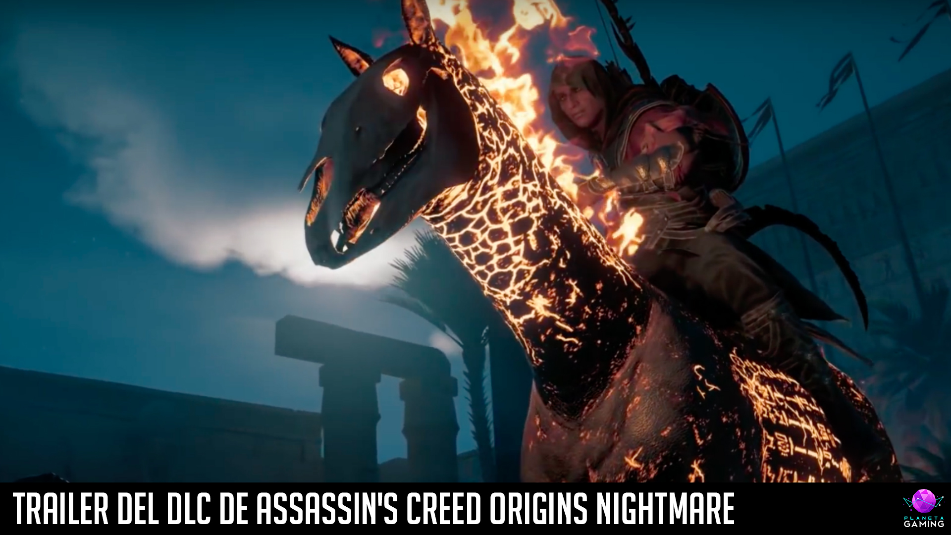 Trailer del DLC de Assassin’s Creed Origins Nightmare