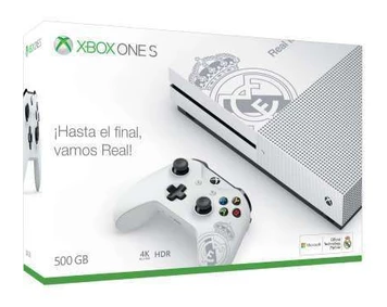 Xbox One S Edicion Real Madrid 