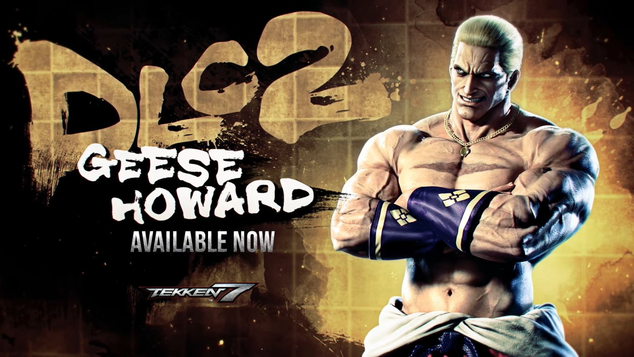Geese Howard ya disponible en Tekken 7