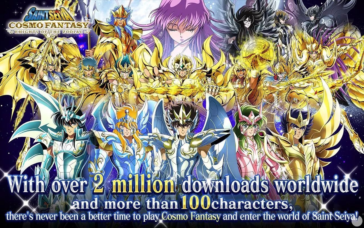 Saint Seiya: Cosmo fantasy ya disponible de forma gratuita