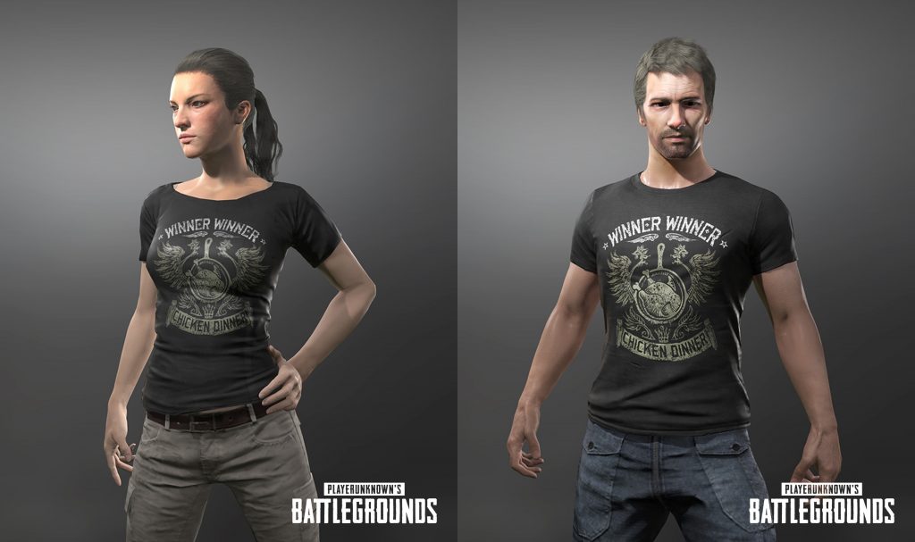 Camisetas Winner Winner Chicken Dinner de PUBG