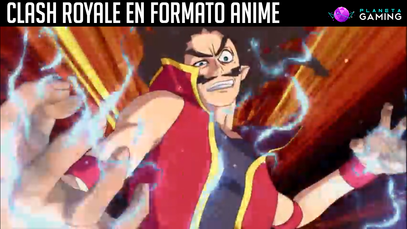 Clash Royale en formato anime