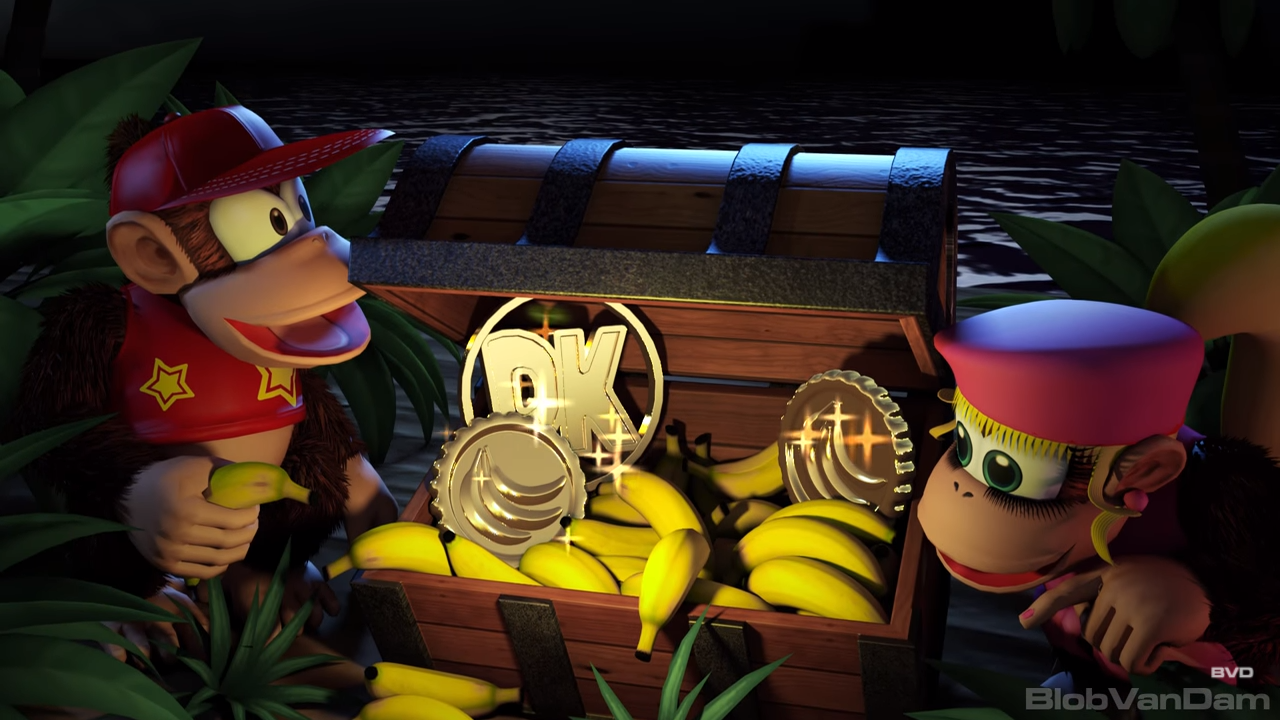 Fan made de Donkey Kong Country 2 en HD