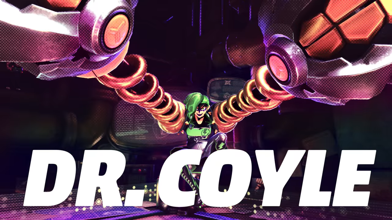 ARMS 5.0 te presenta a Dr. Coyle, nuevo escenario y más