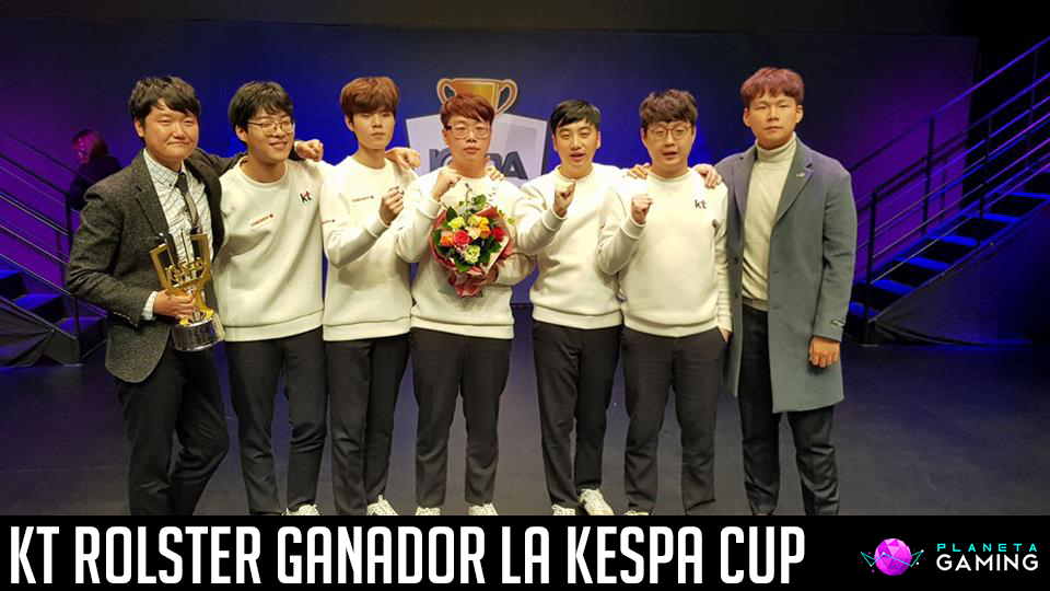KT Roster ganador la KeSPA Cup