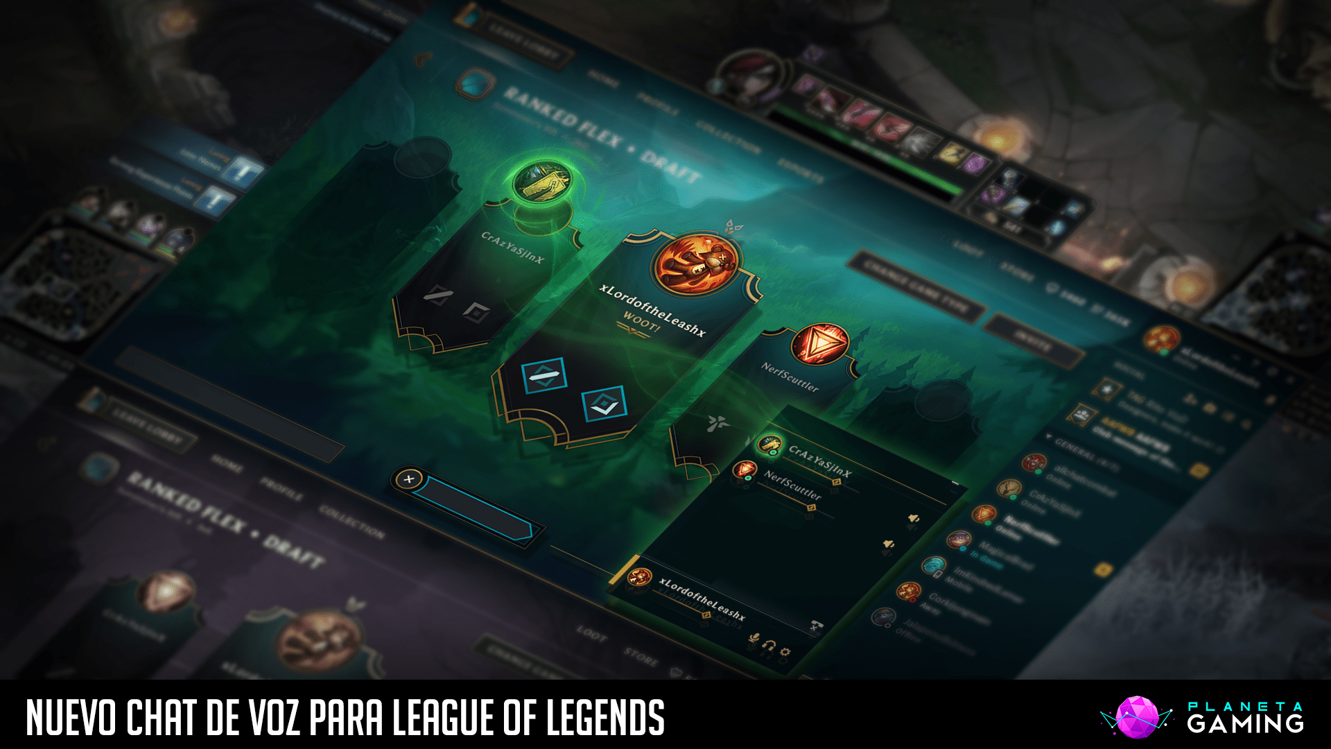 Nuevo Chat de Voz para League of Legends
