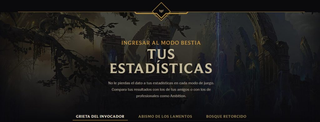 Restrospectiva 2017 de League of Legends Estadisticas