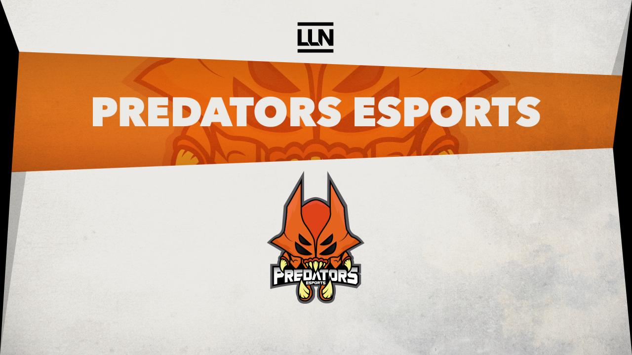Se completa la escuadra de Predators Esports para el Apertura 2018 de la LLN