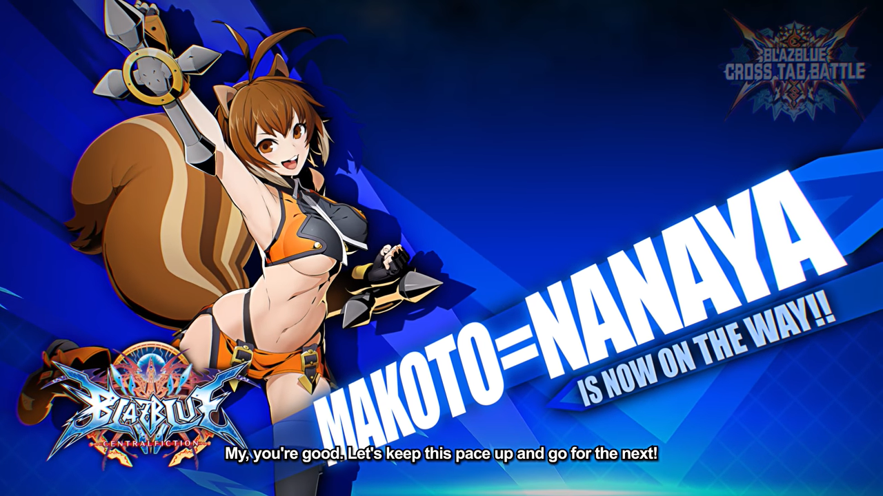 Nuevo trailer con personajes de BlazBlue:Crosstag Battle