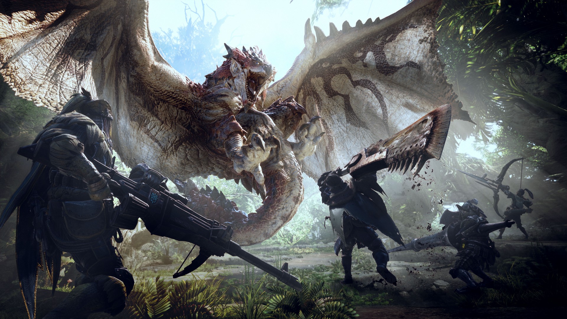 Nuevo Gameplay de Monster Hunter World