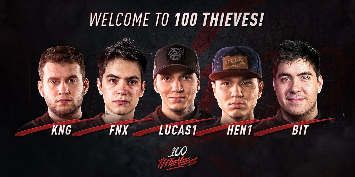 El team 100 Thieves se pierde el ELEAGUE Major