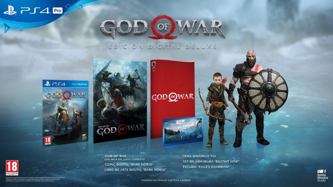 God of War PS4 - Edición Digital Deluxe - Planeta Gaming