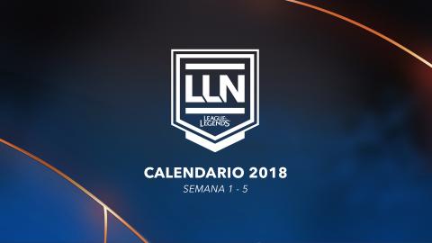 Nueva candelarización de la Liga Latinoamérica Norte