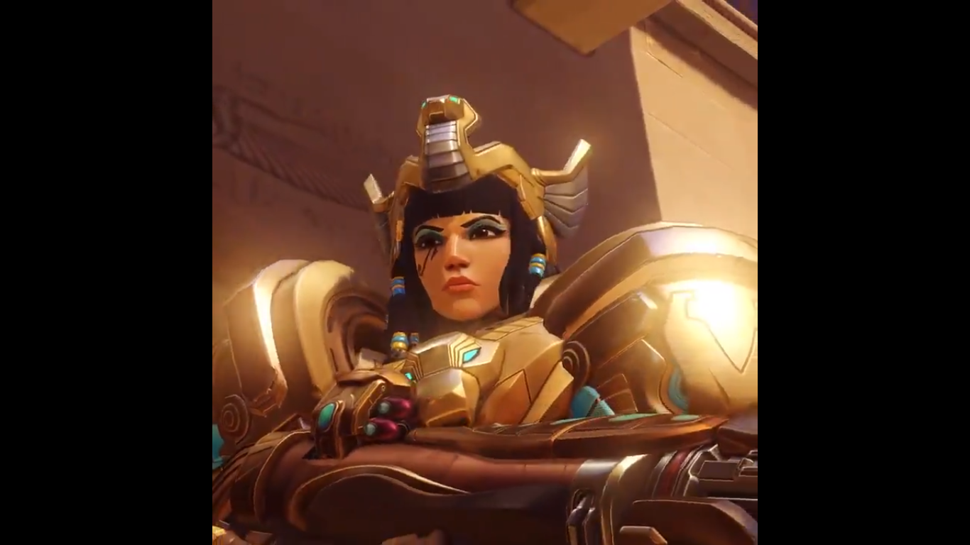 Nueva skin legendaría para Pharah y Sprays