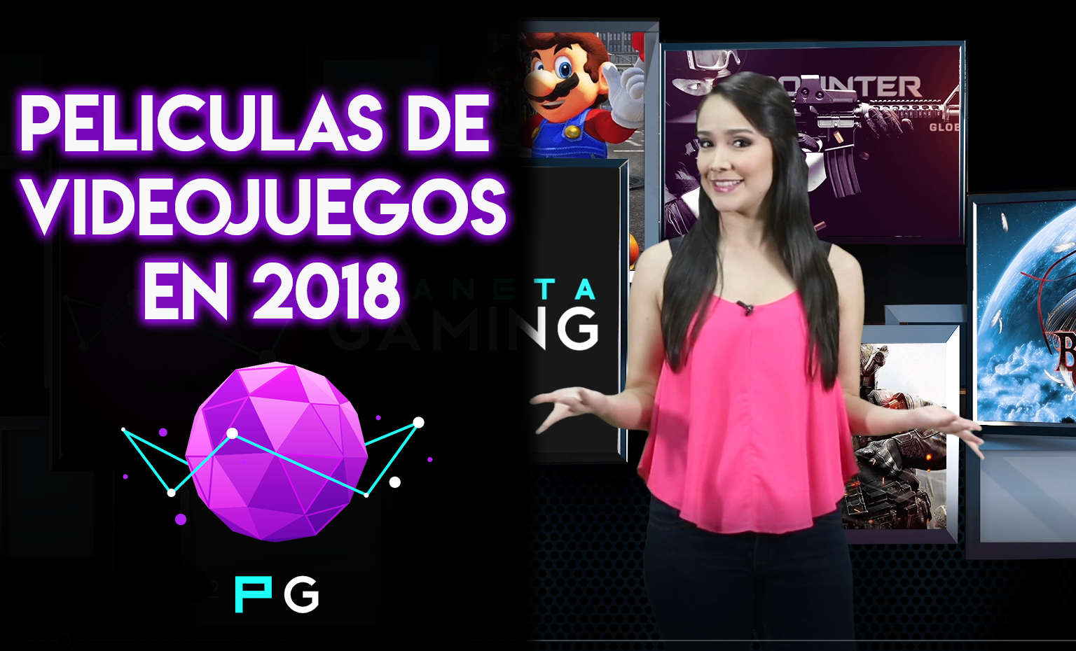 ¡Películas sobre videojuegos en el 2018! Disfruta el video