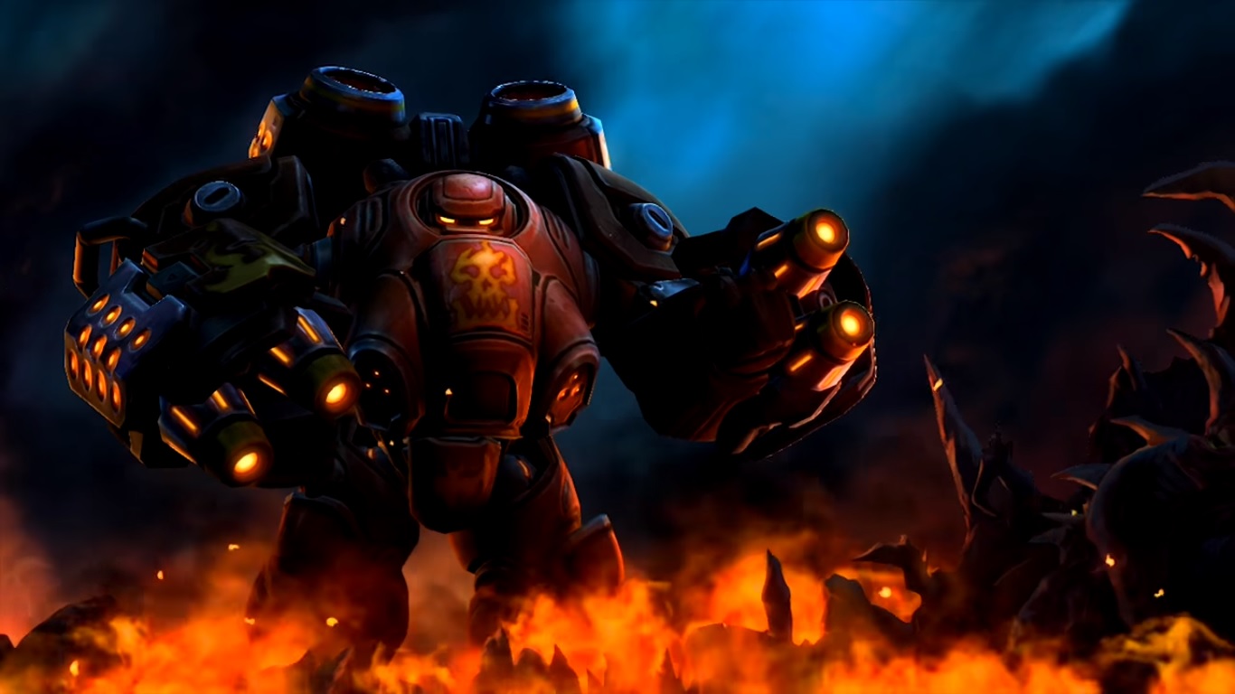 Presentación de Blaze en Heroes of The Storm