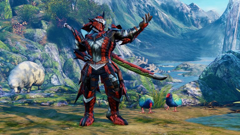 Skins de Monster Hunter World para Street Fighter V