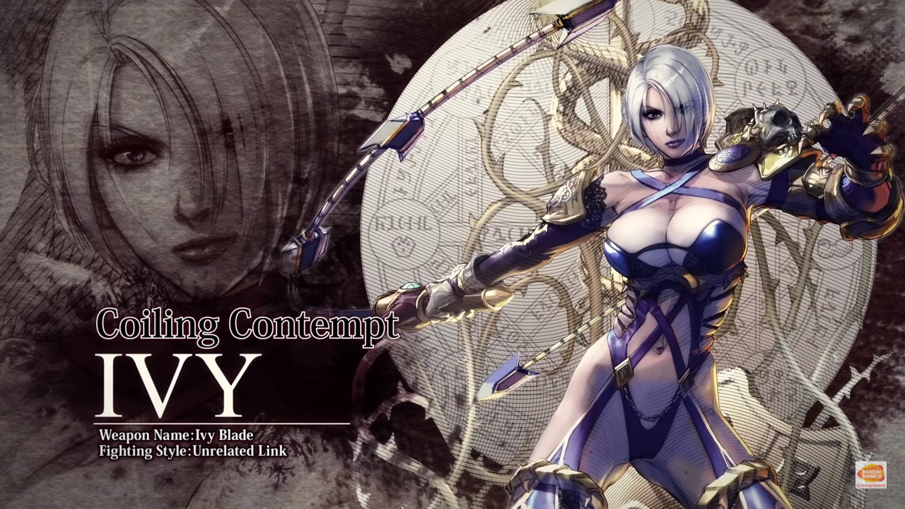 Presentan a Ivy para Soul Calibur VI