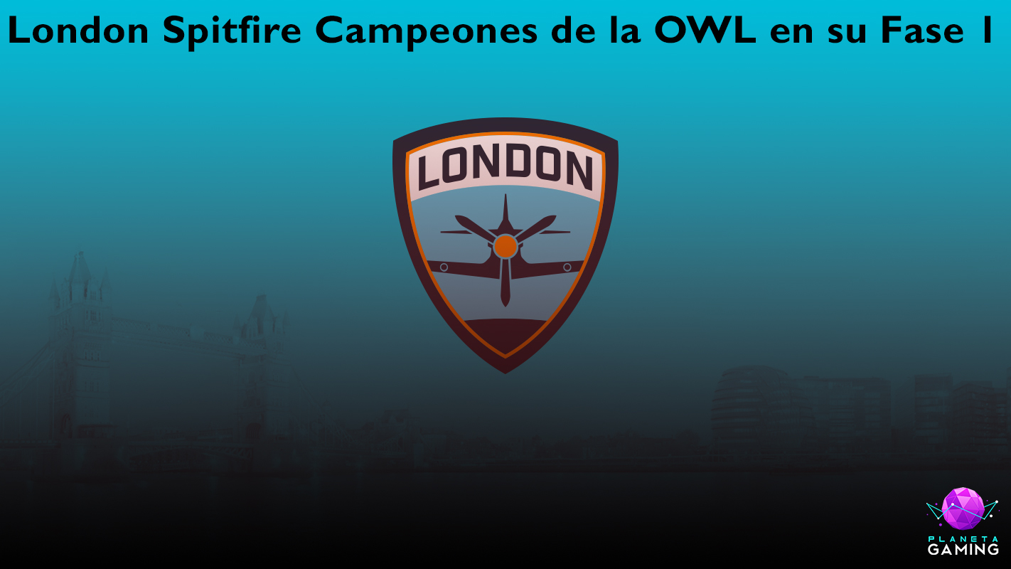 London Spitfire Campeones de la OWL en su Fase 1