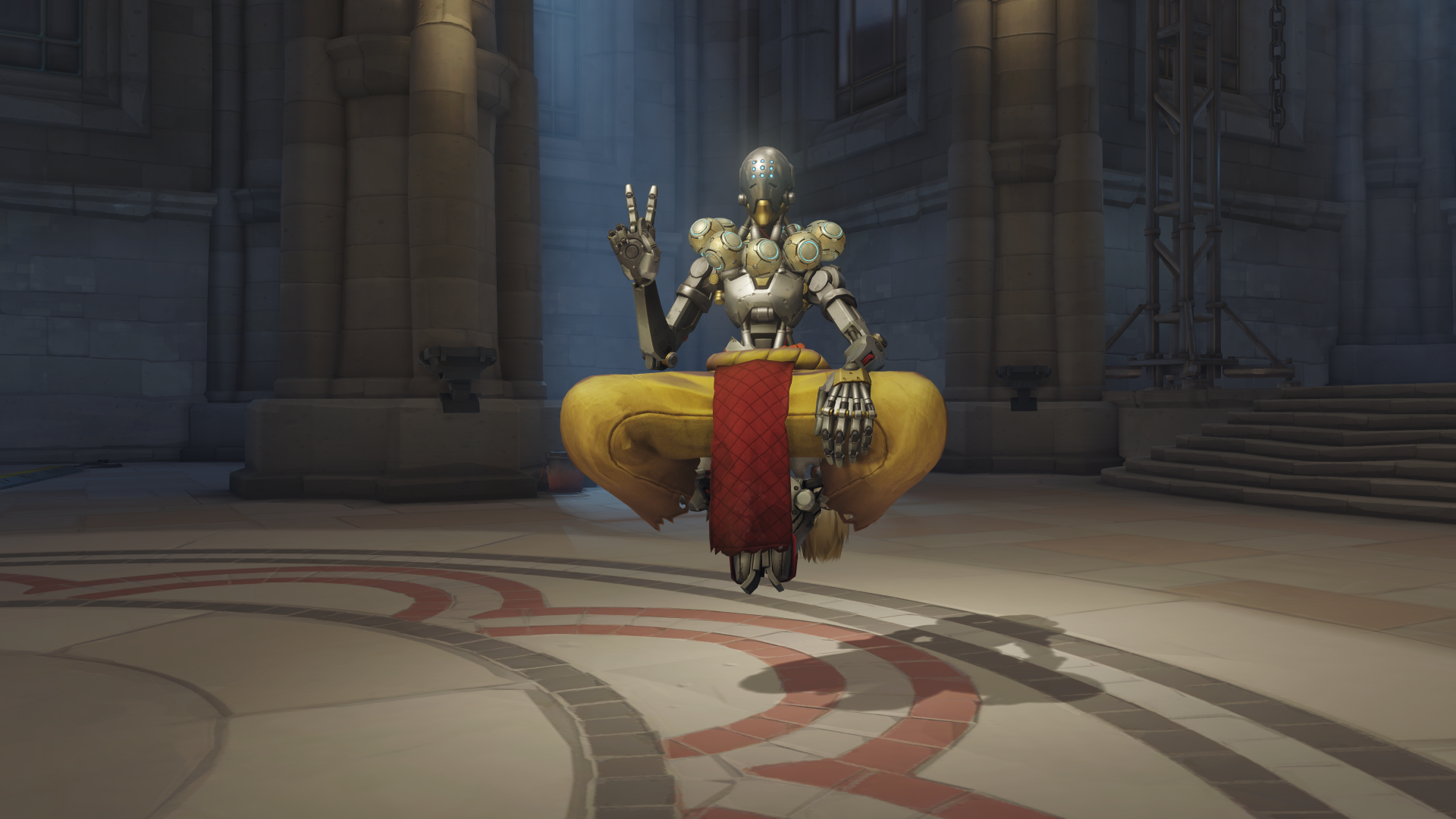 Zenyatta puede caminar