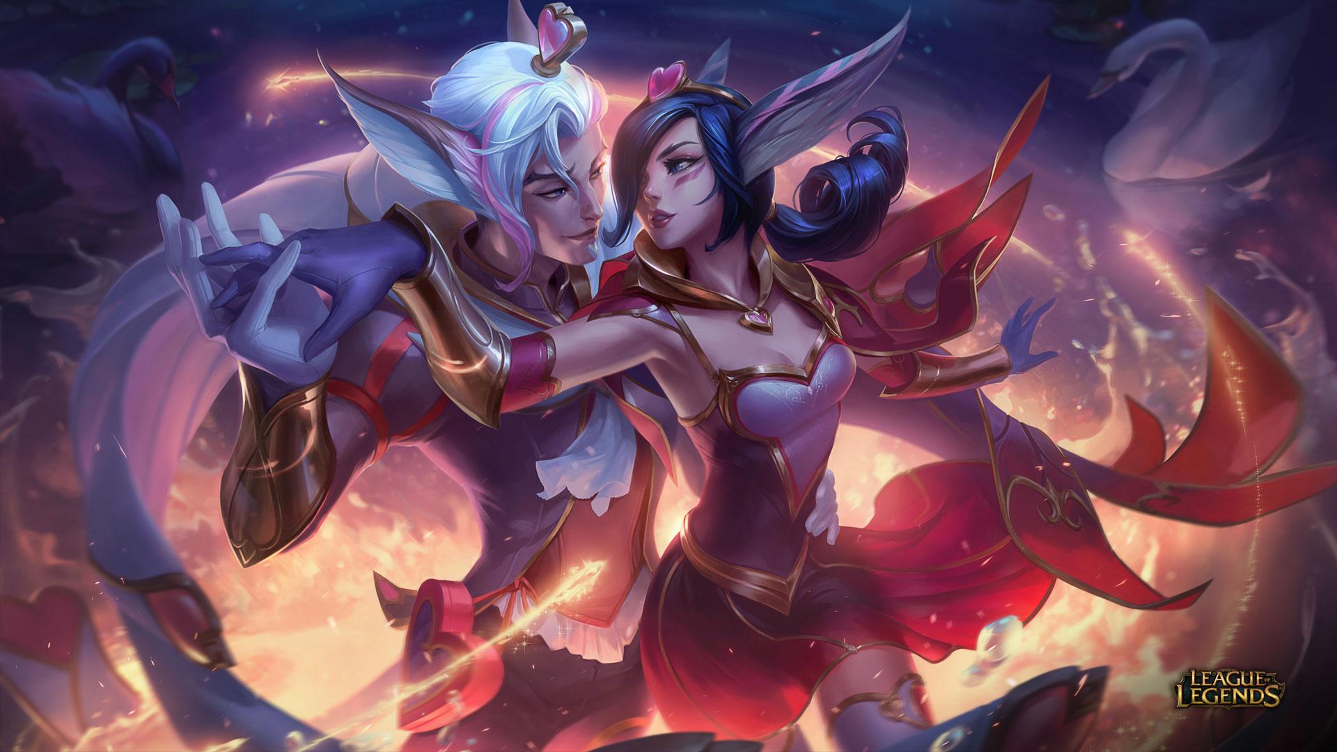 Xayah y Rakan, las skins para este San Valentín en League of Legends