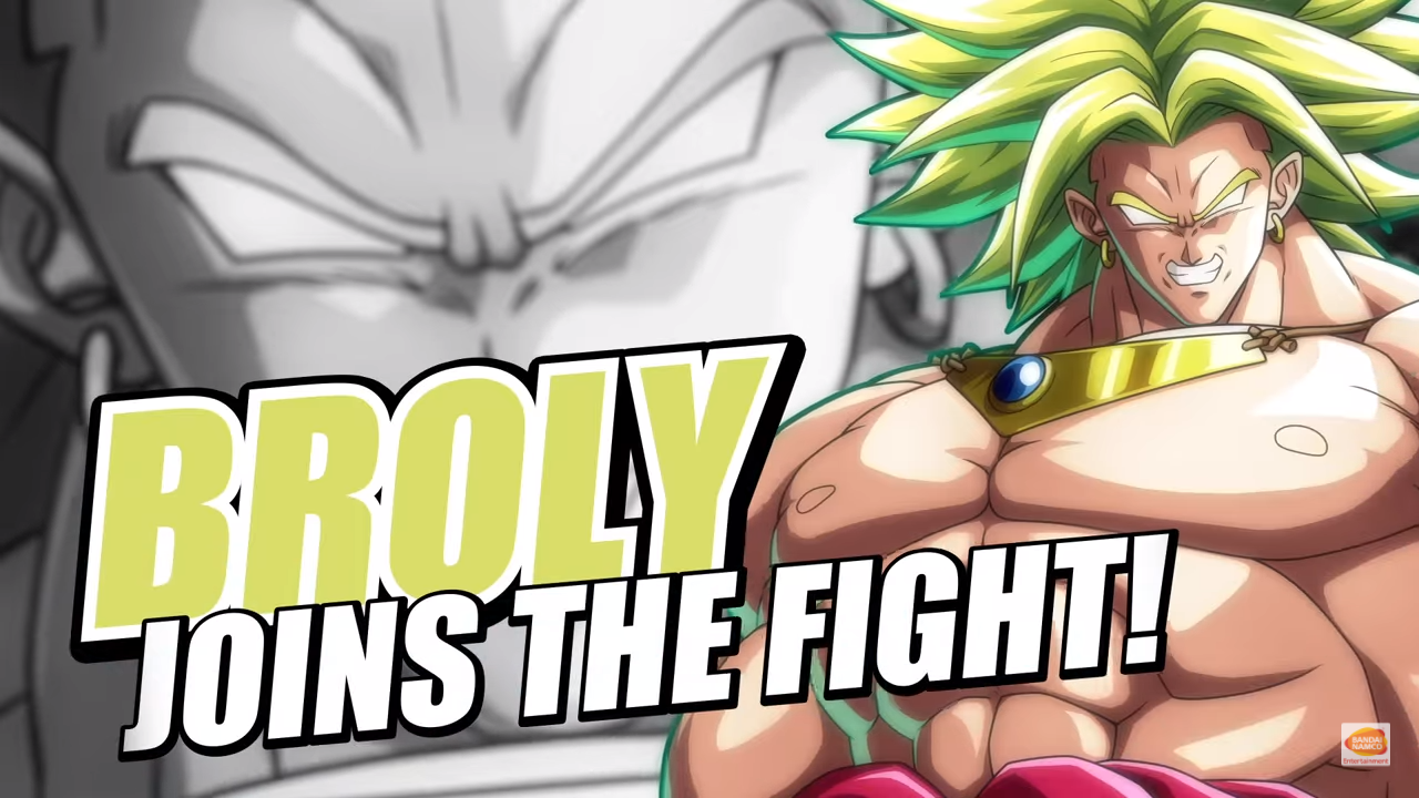 ¡Brutal! Broly se une al combate en Dragon Ball FighterZ