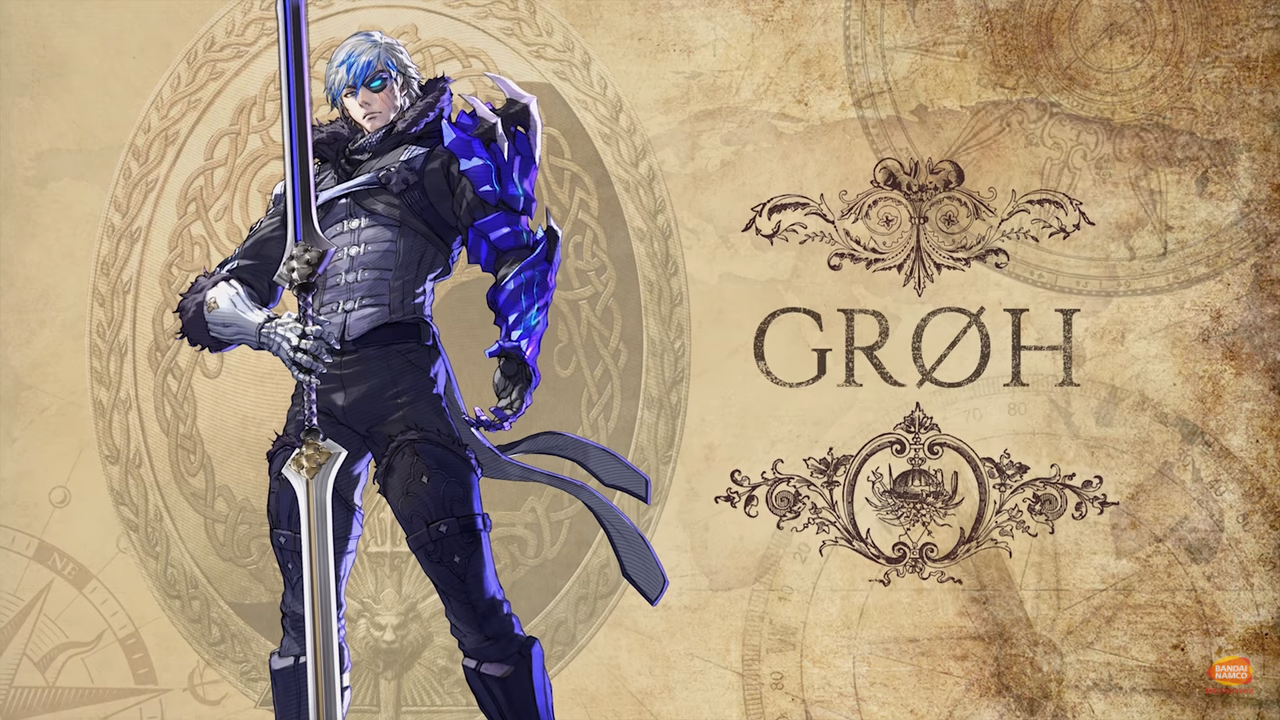 Grøh el nuevo personaje de Soul Calibur VI es presentado.