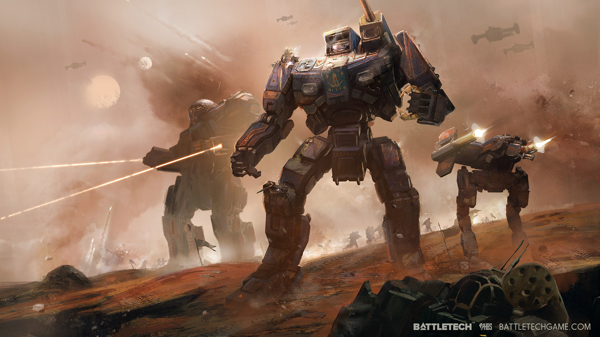 Mira aquí la cinemática de BATTLETECH