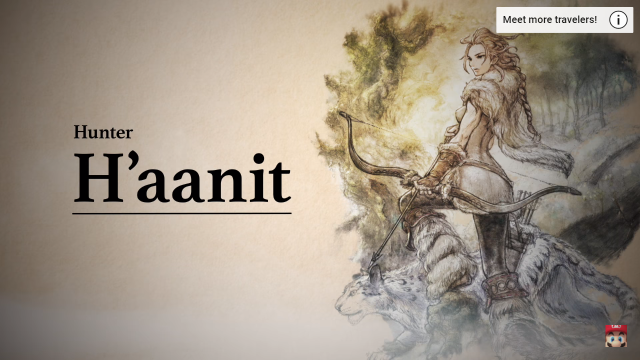 Un poco del Gameplay de Octopath Traveler