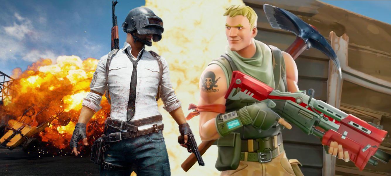 Mira el enfrentamiento de Fortnite y PUBG live-action