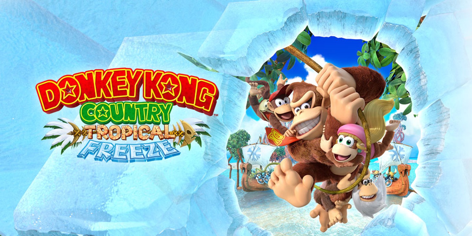 Donkey Kong Tropical Freeze para Switch muestra trailer de gameplay