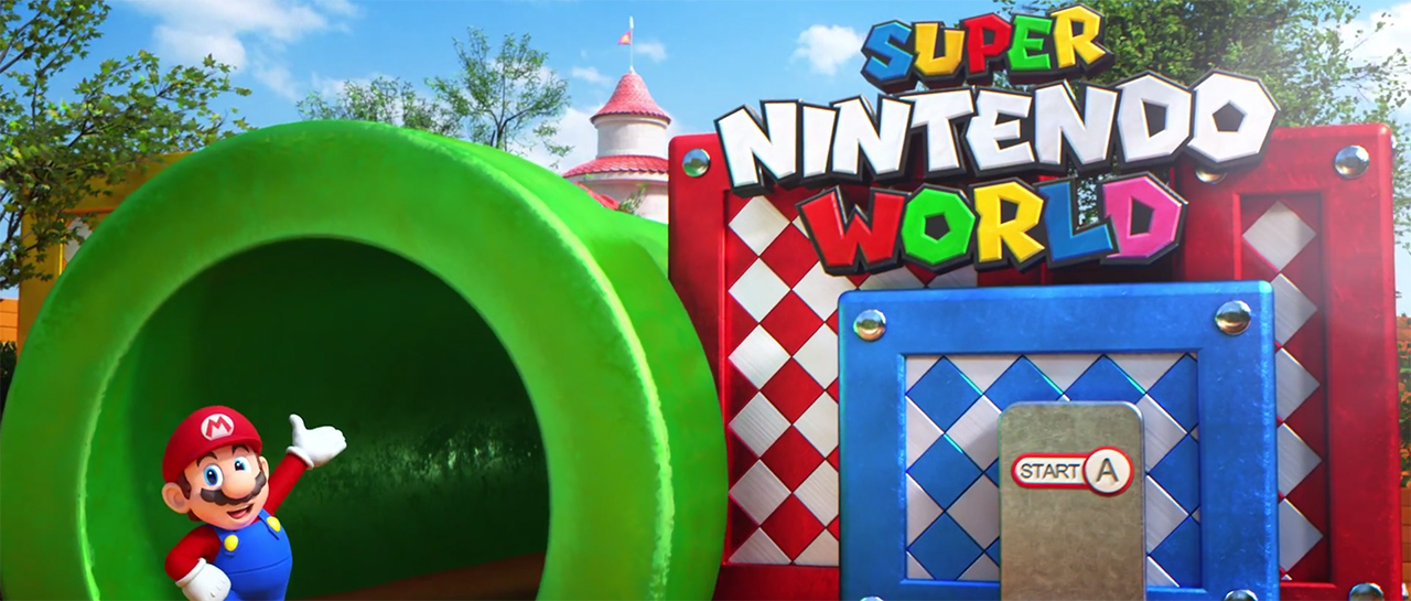 Te mostramos cómo avanza la construcción del parque temático de Nintendo.