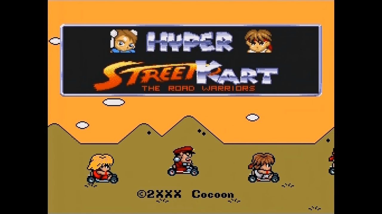 ¿Y si combinamos Mario Kart con Street Fighter?