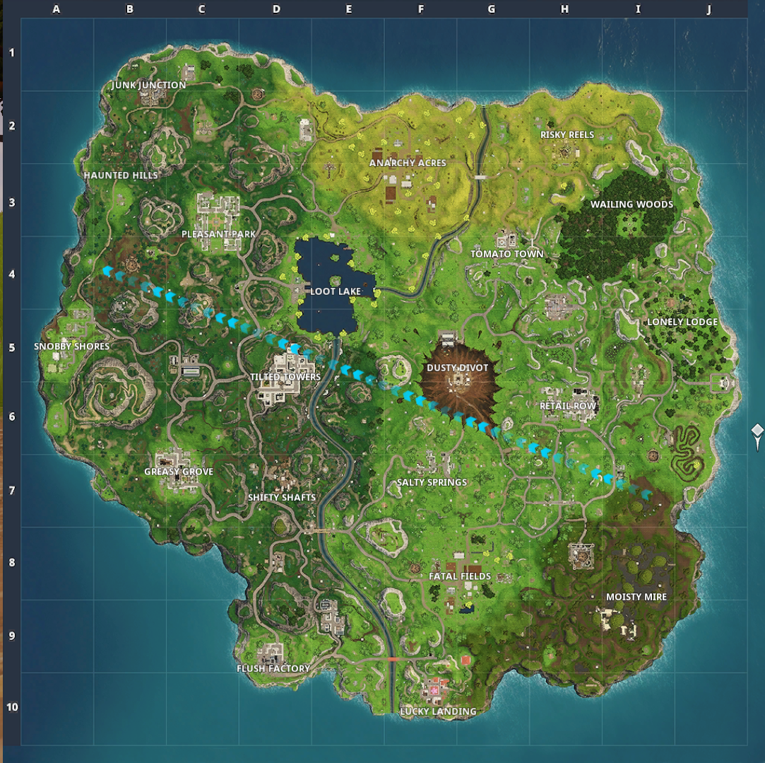 Nuevo mapa de fortnite