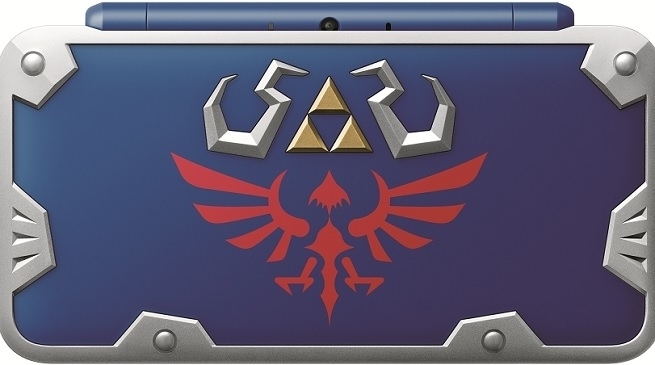 Nintendo anuncia la New 2DS XL Hylian Shield de The Legend of Zelda.