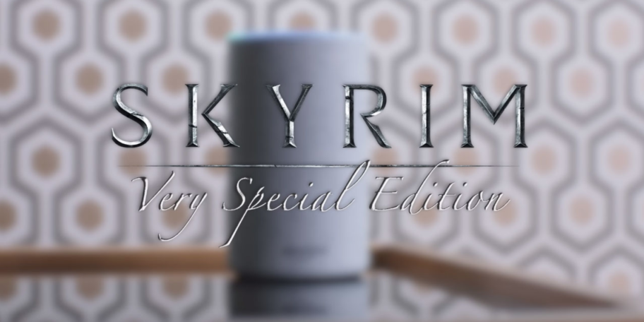 Bethesda anuncia Skyrim para Alexa de amazon. (no es broma)