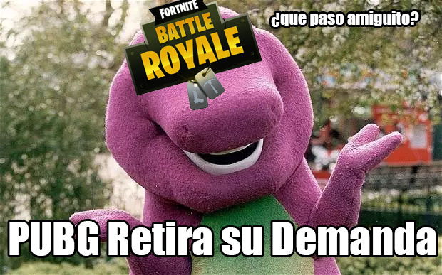 PUBG retira la demanda que había interpuesto a Fortnite.