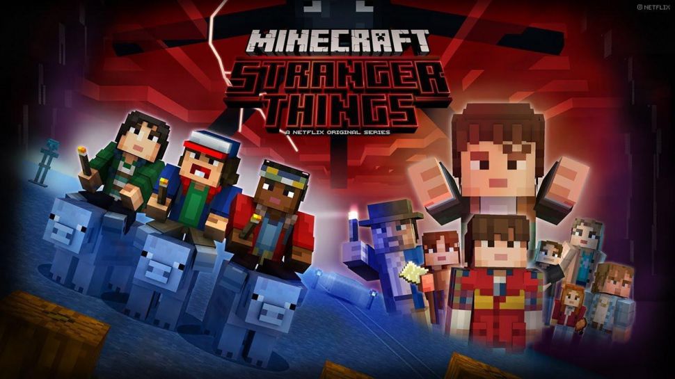 Confirman Minecraft Stranger Things de Telltale games.