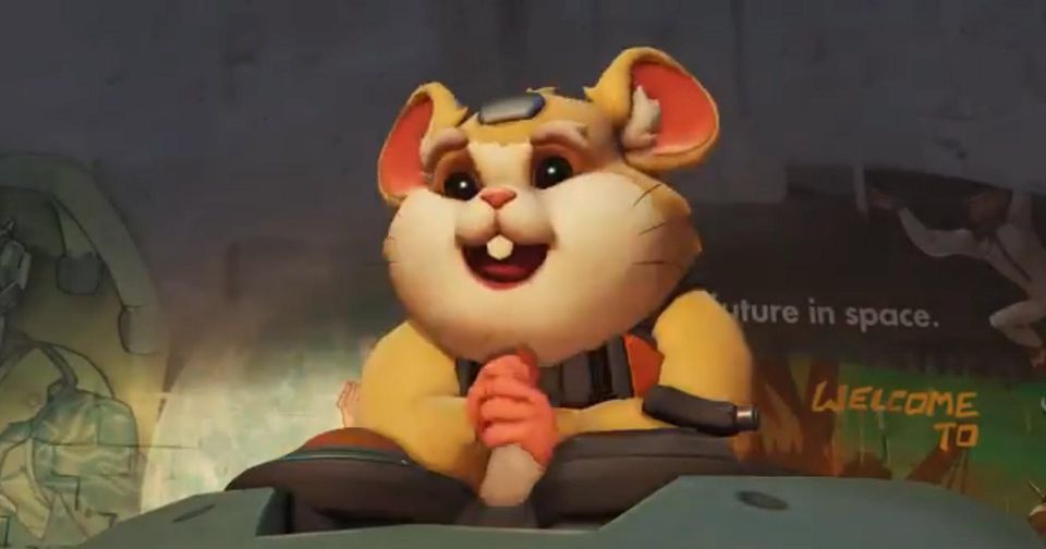 El nuevo hero de Overwatch’s es un hamster en un traje mecánico.
