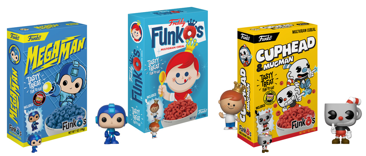 Los Funko tendran su propio cereal.