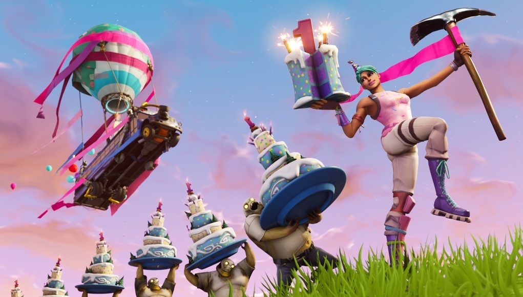 Fortnite celebra su primer cumpleaños a lo grande.